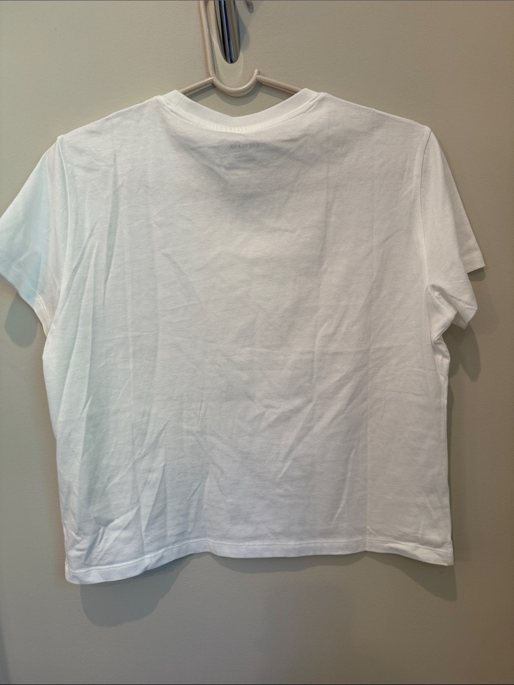 Everlane White Short-Sleeve Crew Tee - Picture 3 of 5
